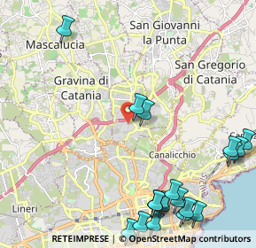 Mappa Via Giovanni Corsaro, 95030 Sant'Agata Li Battiati CT, Italia (3.36211)