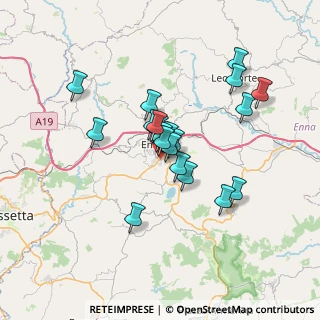 Mappa Strada Vicinale Santa Lucia, 94100 Enna EN, Italia (6.178)
