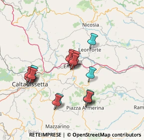 Mappa Contrada Piano di Pasciuta, 94100 Enna EN, Italia (14.425)
