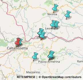 Mappa Contrada Piano di Pasciuta, 94100 Enna EN, Italia (16.00357)