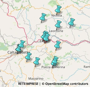 Mappa Contrada Piano di Pasciuta, 94100 Enna EN, Italia (14.91313)