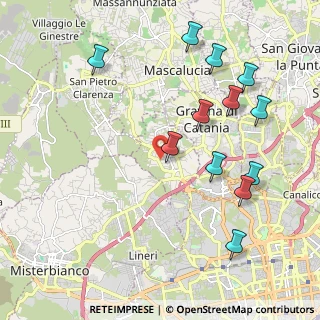 Mappa Via Beata Giovanna Jugan, 95123 Catania CT, Italia (2.57583)