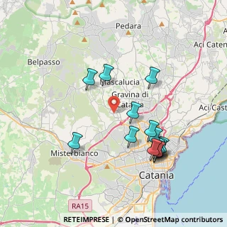 Mappa Via Beata Giovanna Jugan, 95123 Catania CT, Italia (4.25357)