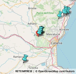 Mappa SP58 CONTRADA TRE FONTANE, 95047 Paternò CT, Italia (16.90769)