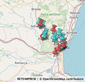 Mappa SP58 CONTRADA TRE FONTANE, 95047 Paternò CT, Italia (11.9435)