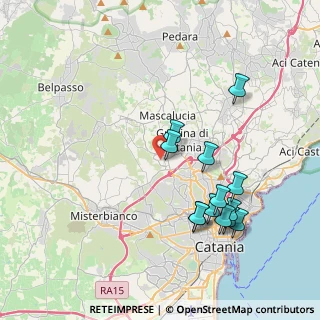 Mappa Via Jugan Beata Giovanna, 95123 Catania CT, Italia (4.45077)