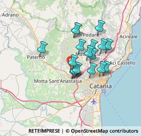Mappa Via S. Giovanni, 95040 Camporotondo etneo CT, Italia (5.70722)