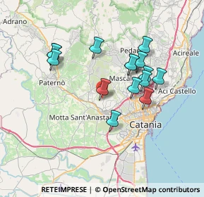 Mappa Via S. Giovanni, 95040 Camporotondo etneo CT, Italia (7.25133)