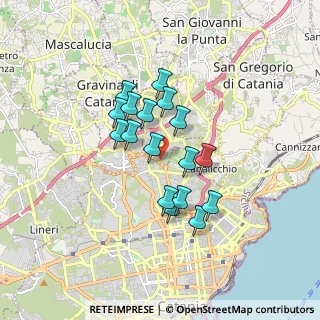 Mappa Via Luigi Einaudi, 95125 Catania CT, Italia (1.49765)