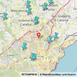Mappa Via Luigi Einaudi, 95125 Catania CT, Italia (2.96333)