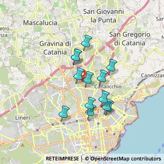 Mappa Via Luigi Einaudi, 95125 Catania CT, Italia (1.62231)