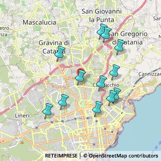 Mappa Via Luigi Einaudi, 95125 Catania CT, Italia (2.145)