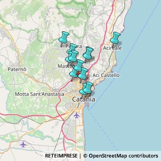 Mappa Via Luigi Einaudi, 95125 Catania CT, Italia (4.72833)