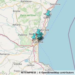 Mappa Via Luigi Einaudi, 95125 Catania CT, Italia (18.04333)