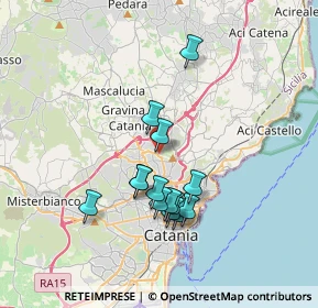 Mappa Via Luigi Einaudi, 95030 Sant'Agata Li Battiati CT, Italia (3.43286)