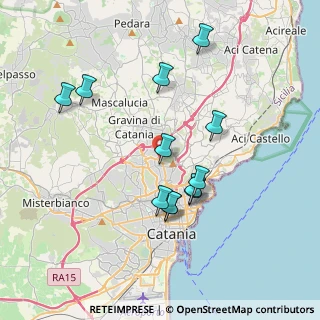 Mappa Via Luigi Einaudi, 95125 Catania CT, Italia (3.95)