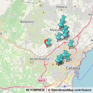 Mappa Via Benedetto Condorelli, 95045 Misterbianco CT, Italia (4.17375)