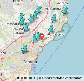 Mappa Via Pierre De Coubertin, 95126 Catania CT, Italia (4.26071)
