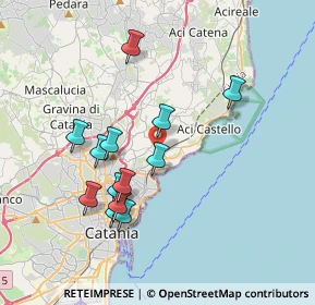Mappa Via Pierre De Coubertin, 95126 Catania CT, Italia (3.88615)