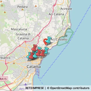 Mappa Via Pierre De Coubertin, 95126 Catania CT, Italia (3.43636)