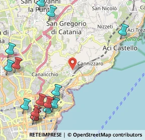 Mappa Via Pierre De Coubertin, 95126 Catania CT, Italia (3.52733)
