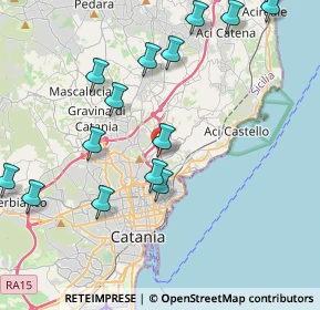 Mappa Via XX Settembre, 95027 San Gregorio di Catania CT, Italia (5.44933)