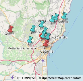 Mappa Via Guglielmo Oberdam, 95030 Gravina di Catania CT, Italia (5.99545)