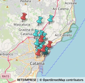 Mappa Via Bertoni, 95030 Catania CT, Italia (2.51235)