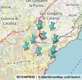 Mappa Via Bertoni, 95030 Catania CT, Italia (1.43)
