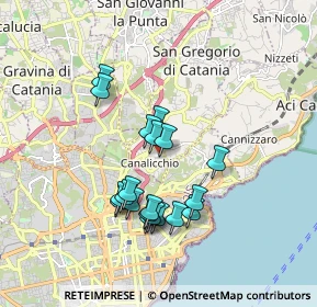 Mappa Via Bertoni, 95030 Catania CT, Italia (1.753)