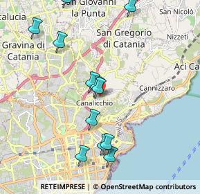 Mappa Via Bertoni, 95030 Catania CT, Italia (2.37833)