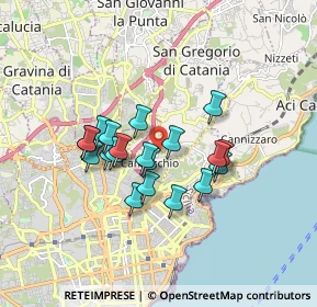 Mappa Via Bertoni, 95030 Catania CT, Italia (1.5195)