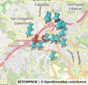 Mappa Via Fratelli Bandiera, 95030 Gravina di Catania CT, Italia (0.8265)