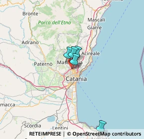 Mappa Via Fratelli Bandiera, 95030 Gravina di Catania CT, Italia (40.93909)