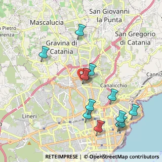 Mappa Via Nino Bixio, 95125 Catania CT, Italia (2.40231)