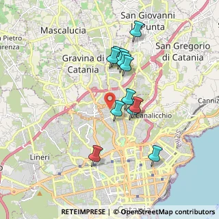 Mappa Via Nino Bixio, 95125 Catania CT, Italia (1.74417)