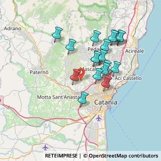 Mappa Via S. Antonio Romito, 95045 Misterbianco CT, Italia (7.38389)