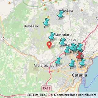 Mappa Via S. Antonio Romito, 95045 Misterbianco CT, Italia (4.74923)