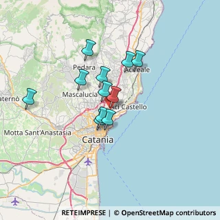 Mappa Via Piave, 95027 Carrubazza-Motta CT, Italia (5.88)