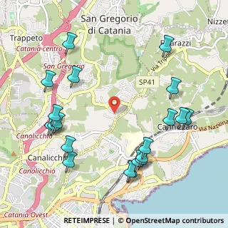 Mappa Via Piave, 95027 Carrubazza-Motta CT, Italia (1.39)