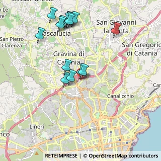 Mappa Via S. Domenico Savio, 95030 Gravina di Catania CT, Italia (2.42067)