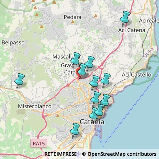 Mappa Via S. Domenico Savio, 95030 Gravina di Catania CT, Italia (4.23417)