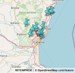 Mappa Via Domenico Savio S., 95030 Gravina di Catania CT, Italia (10.46545)