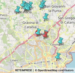 Mappa Via Domenico Savio S., 95030 Gravina di Catania CT, Italia (2.65067)