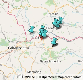 Mappa Contrada da Mugavero, 94100 Enna EN, Italia (8.488)