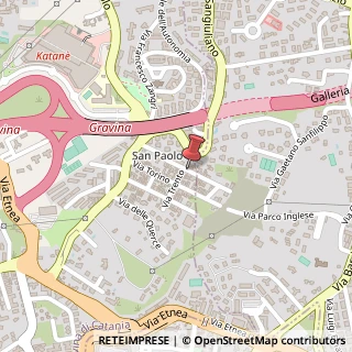 Mappa Via Trento, 19, 95030 Gravina di Catania, Catania (Sicilia)