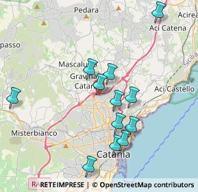 Mappa Via Torino, 95030 Gravina di Catania CT, Italia (4.19083)