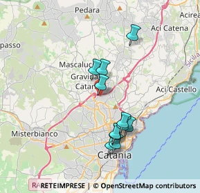 Mappa Via Torino, 95030 Gravina di Catania CT, Italia (3.58364)