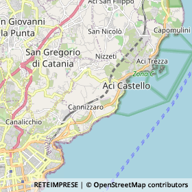 Mappa Aci Castello
