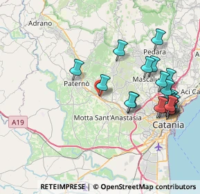 Mappa Contrada Valcorrente, 95032 Belpasso CT, Italia (9.7005)